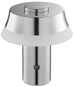 Brilliant - LED dotyková stmievateľná nabíjateľná stolná lampa KINICH LED/2,5W/5V 2700K lesklý chróm