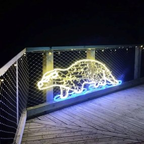 DECOLED LED hadica 1 m, modrá, 30 diód