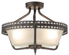 Elstead CROWN-SF - Prisadený luster CROWN 3xE27/60W/230V