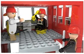 lupilu®  Stavebnica Clippy L (hasičská stanica)  (100395513)