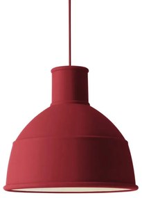 Muuto Závesná lampa Unfold, dusty red 14206