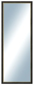 DANTIK - Zrkadlo v rámu, rozmer s rámom 60x160 cm z lišty Anversa čierna Au (3149)