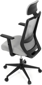 Kancelárska stolička sivá KA-V3329 GREY