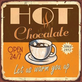 Ceduľa Hot Chocolate