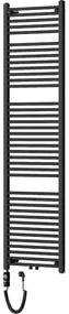 Mexen Mars, elektrické vykurovacie teleso 1800 x 500 mm, 900 W, čierna, W110-1800-500-2900-70
