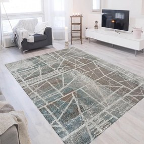 Škandinávsky koberec s geometrickými vzormi Šírka: 120 cm | Dĺžka: 170 cm