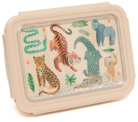 PETIT MONKEY Desiatový box Bento Upside Down Animals