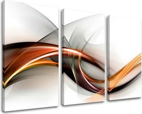 Obraz na stenu 3 dielny ABSTRAKT AB070E30