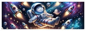 Obraz galaxia očami dieťaťa