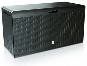 PROSPERPLAST Záhradný box BOXE RATO PLUS antracit 114cm - 290L