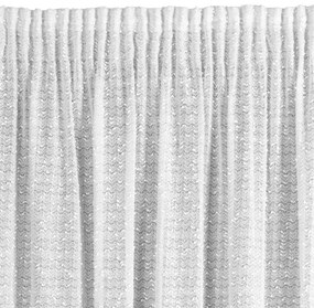 ZÁVES NA PÁSKE OFELIA 135X270 CM BIELA