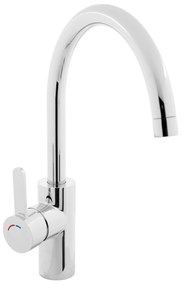 Livarno home Kuchynská batéria (okrúhly tvar, chróm) (100387686)