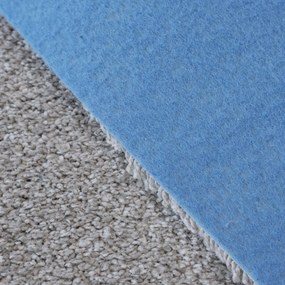 ITC, Metrážny koberec Feliz 091, na mieru, šíře 4m, šedá, filc, detská izba