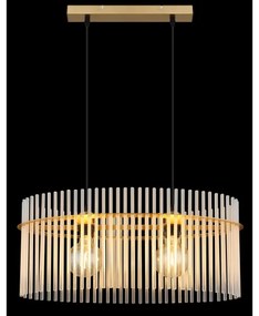 Globo 15698H3M - Luster na lanku GORLEY 2xE27/60W/230V zlatá