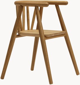 Ručne vyrobená detská stolička z dubového dreva Storm