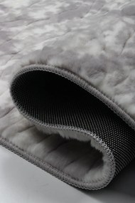 Koberec Rabbit 3D New Cawy GREY/SILVER rozmery koberec: 60x100 cm