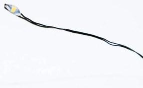 DECOLED Svetelná reťaz LED na batérie, teplá biela, 50 diód, 5,3 m, IP44