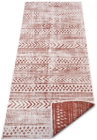NORTHRUGS - Hanse Home koberce Kusový koberec Twin Supreme 105415 Biri Cayenne – na von aj na doma - 80x350 cm