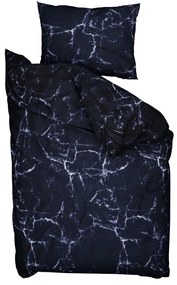 Bavlnené obliečky ASCONA čierne Rozmer obliečky: 2 ks 70 x 90 cm | 200 x 220 cm