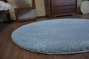Okrúhly koberec SHAGGY MICRO sivá Veľkosť: kruh 100 cm