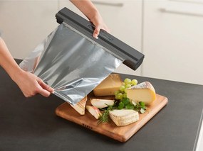 Sivý plastový držiak na fólie – Wenko