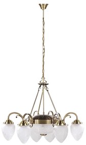 Rabalux 8636 - Luster na reťazi ANNABELLA 6xE14/40W + 2xE27/60W