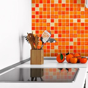 Súprava 9 dekoratívnych samolepiek na stenu Ambiance Mosaics, 10 × 10 cm