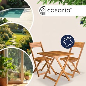 Balkónový nábytok VITEK, 1+2, prírodná hnedá Casaria