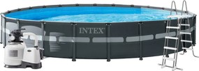 Bazén Intex Ultra XTR Frame 7,32 x 1,32 m | kompletset s pieskovou filtráciou