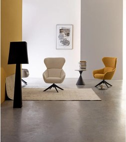 Okrúhly odkladací stolík s doskou v dekore mramoru ø 50 cm Joona – Bizzotto