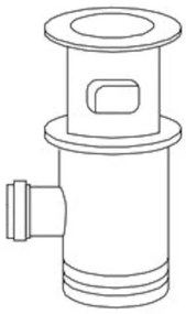 S-line - výpusť k SL275 NDSL275VYPUST, 1 ks