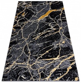 Kusový koberec Mramor čierny 140x190cm