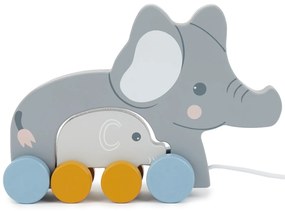 Bieco - Ťahacia hračka - slony