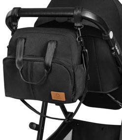 Lionelo - Kombinovaný kočík 3 v 1 BIANKA Čierny Onyx