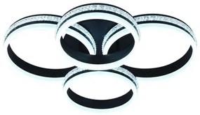 LED stmievateľný prísadený luster LED/150W/230V 3000-6500K + diaľkové ovládanie