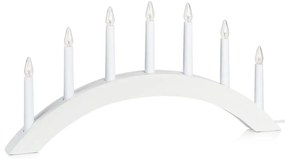 Biela vianočná svetelná dekorácia Atle – Markslöjd