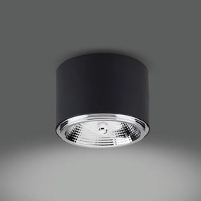 Bodové svietidlo MORIS 1xAR111 GU10/50W/230V čierna