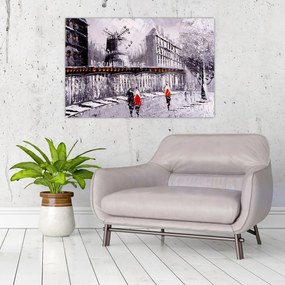 Obraz - Olejomaľba mesta II. (90x60 cm)