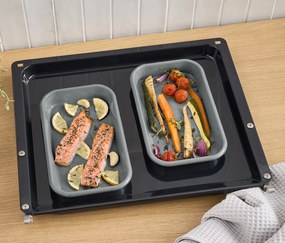 Smaltovaná grilovacia miska