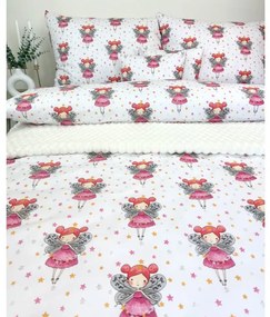 INTERMEDIC SK Posteľná obliečka Ružová Víla 140x200/70x90 cm