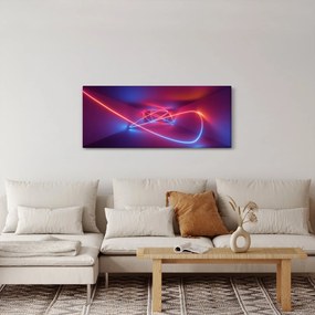 Obraz modernej abstrakcie (120x50 cm)