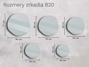 Zrkadlo Base B20