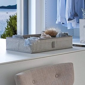 Organizér na spodnú bielizeň, 12 priehradiek 44x34x11, prúžok