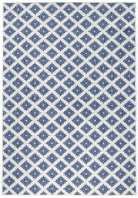 Hanse Home, Kusový koberec Twin-Wendeteppiche 103128 blau creme – na von aj na doma, 200x290, modrá, chodba / predsieň