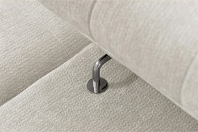 Sofa Nardo s funkciou spania - svetlý béžový šenil Vibe 06