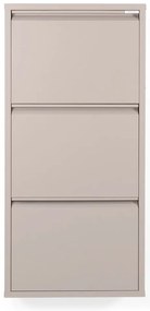 Sivo-béžová kovová skrinka na topánky Billy – Spinder Design