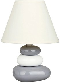 Rabalux Salem stolová lampa 1x40 W biela 4948