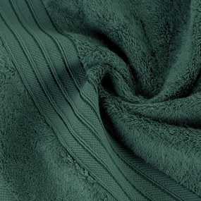 BAVLNENÝ UTERÁK AURA 30X50 CM TMAVOZELENÁ