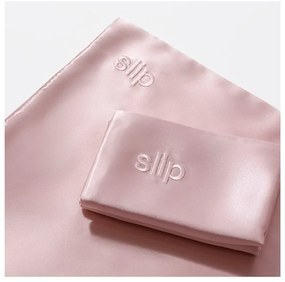 Hodvábna obliečka na vankúš 51x76 cm Pink – slip