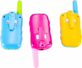 KIK Detské vysielačky Walkie Talkie, sada 3 ks